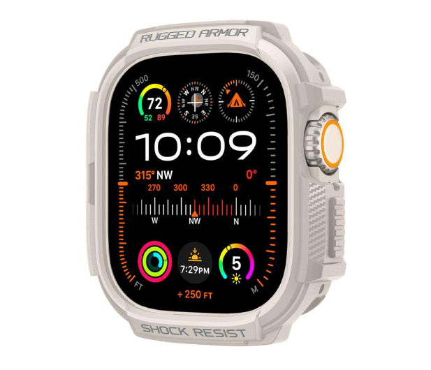 Spigen Rugged Armor Apple Watch Ultra 1 / 2 (49 Mm) Dune Beige - 1346662 - zdjęcie 2